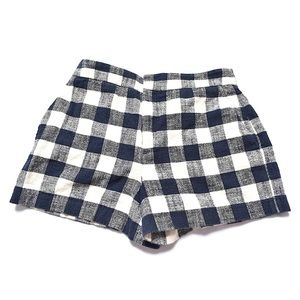 basically NWT zara woman plaid shorts